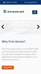 Mobile Screenshot of firstaccesscard.com